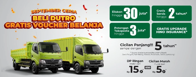 Promo Duta Hino Hybrid & Commercial Trucks